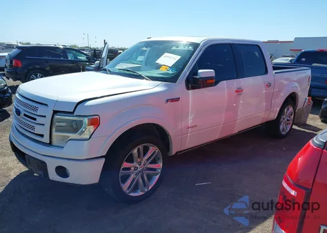 2013 Ford F-150 Limited z USA, uszkodzony, nr VIN 1FTFW1CT6DFB50458